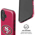 NFL San Francisco 49ers Distressed iPhone 16 Magsafe Impact Case