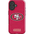 NFL San Francisco 49ers Distressed iPhone 16 Plus Impact Case