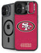 NFL San Francisco 49ers Distressed iPhone 16 Plus Kickstand Case