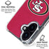 NFL San Francisco 49ers Distressed iPhone 16 Plus MagSafe Case