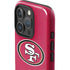 NFL San Francisco 49ers Distressed iPhone 16 Pro Impact Case