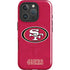 NFL San Francisco 49ers Distressed iPhone 16 Pro Magsafe Impact Case