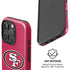 NFL San Francisco 49ers Distressed iPhone 16 Pro Magsafe Impact Case