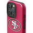 NFL San Francisco 49ers Distressed iPhone 16 Pro Max Impact Case