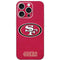 NFL San Francisco 49ers Distressed iPhone 16 Pro Skin