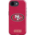 NFL San Francisco 49ers Distressed iPhone 16e Impact Case