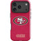NFL San Francisco 49ers Distressed iPhone 18 Pro Impact Case