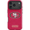 NFL San Francisco 49ers Distressed iPhone 18 Pro Max Impact Case