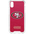 NFL San Francisco 49ers Distressed iPhone XS Clear Case