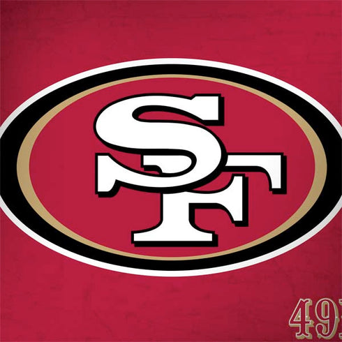 NFL San Francisco 49ers Distressed Dell Latitude Skin