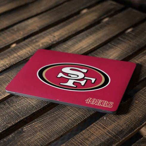 NFL San Francisco 49ers Distressed Apple MacBook Air Skin