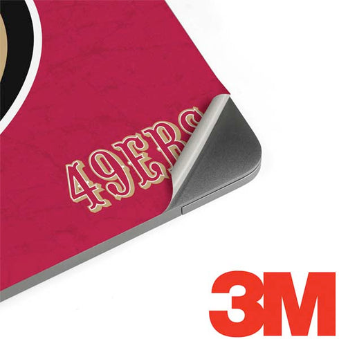 NFL San Francisco 49ers Distressed MacBook Skins