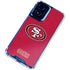NFL San Francisco 49ers Distressed Moto G 5G (2024) Clear Case