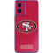 NFL San Francisco 49ers Distressed Moto G Play 4G (2024) Skin