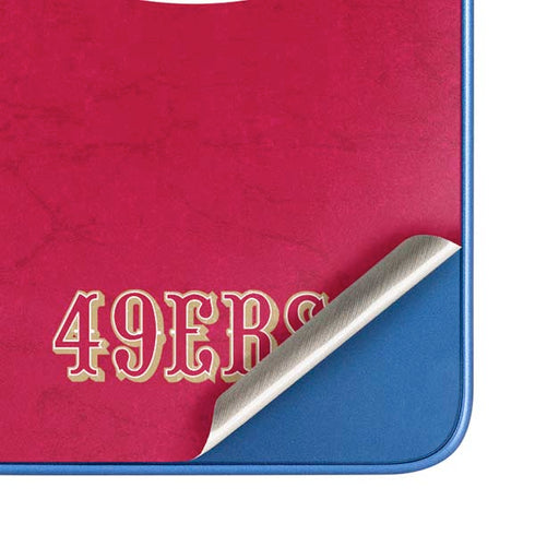 NFL San Francisco 49ers Distressed Moto G Play 4G (2024) Skin