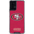 NFL San Francisco 49ers Distressed Moto G Power 5G (2024) Clear Case