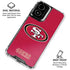 NFL San Francisco 49ers Distressed Moto G Power 5G (2024) Clear Case