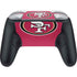NFL San Francisco 49ers Distressed Nintendo Switch 2 (2025) Pro Controller Skin