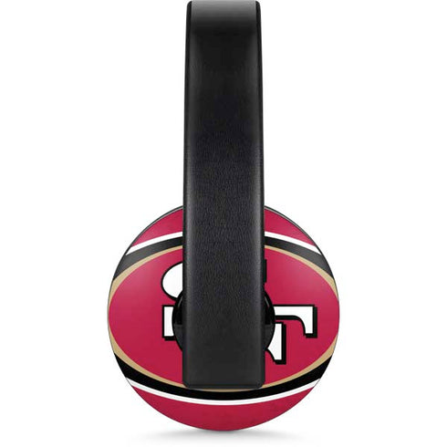 NFL San Francisco 49ers Distressed PlayStation 4 Gold Wireless Headset Skin