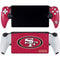 NFL San Francisco 49ers Distressed PlayStation Portal Remote Player Skin