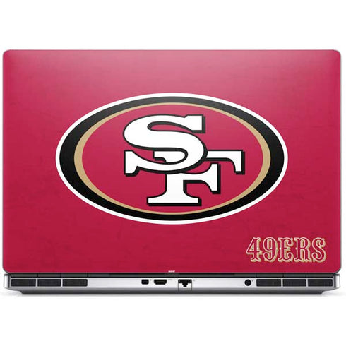 NFL San Francisco 49ers Distressed Dell Precision Skin