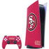 NFL San Francisco 49ers Distressed PlayStation PS5 Skins