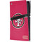 NFL San Francisco 49ers Distressed PS5 Pro Console Skin