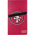 NFL San Francisco 49ers Distressed PS5 Pro Console Skin