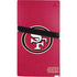 NFL San Francisco 49ers Distressed PS5 Pro Console Skin