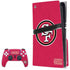 NFL San Francisco 49ers Distressed PlayStation PS5 Skins