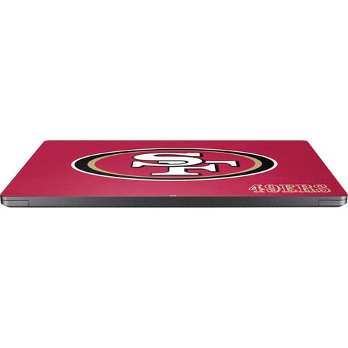 NFL San Francisco 49ers Distressed Surface Laptop 7 13.8in Skin