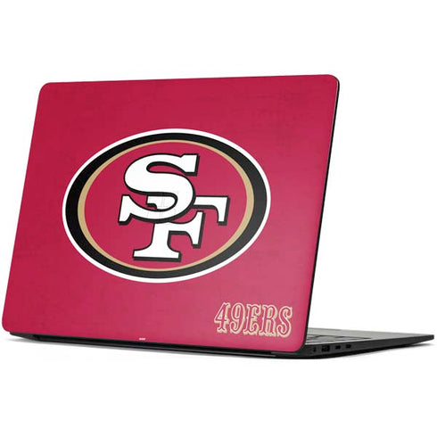 NFL San Francisco 49ers Distressed Surface Laptop 7 15in Skin