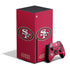 NFL San Francisco 49ers Distressed Xbox Series X Skins