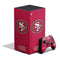 NFL San Francisco 49ers Distressed XBox Series X Digital Edition Bundle Skin