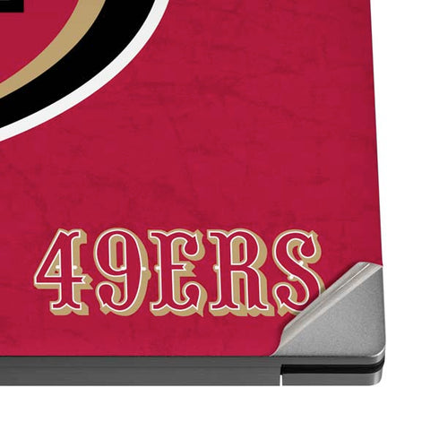 NFL San Francisco 49ers Distressed Dell XPS Skin