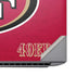 NFL San Francisco 49ers Distressed HP ZBook Fury 16 G10 Skin