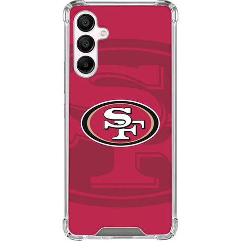 NFL San Francisco 49ers Double Vision Galaxy A16 5G Clear Case