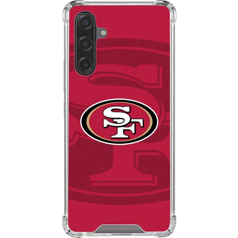 NFL San Francisco 49ers Double Vision Galaxy A17 Clear Case