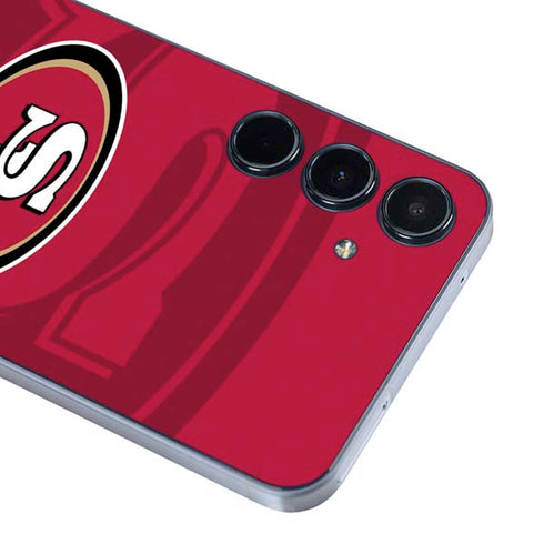 NFL San Francisco 49ers Double Vision Galaxy A35 5G Skin