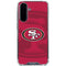NFL San Francisco 49ers Double Vision Galaxy A36 5G Clear Case