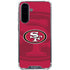 NFL San Francisco 49ers Double Vision Galaxy A36 5G Clear Case