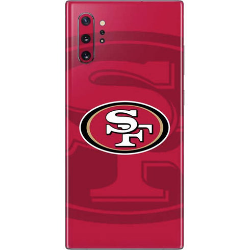 NFL San Francisco 49ers Double Vision Galaxy Note 10 Plus Skin