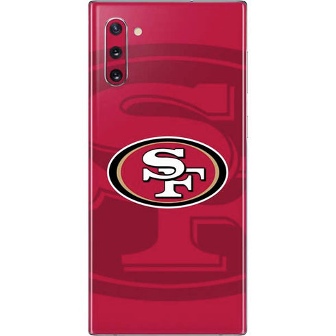 NFL San Francisco 49ers Double Vision Galaxy Note 10 Skin