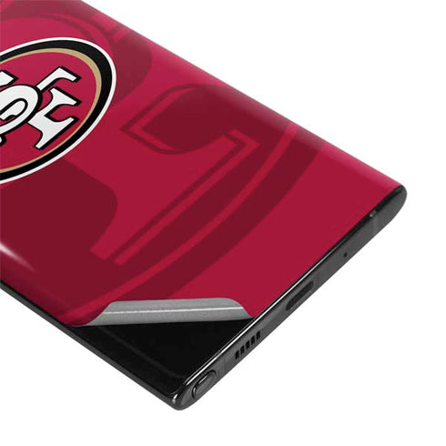 NFL San Francisco 49ers Double Vision Galaxy Note 10 Skin