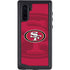 NFL San Francisco 49ers Double Vision Galaxy Note 10 Waterproof Case