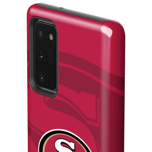 NFL San Francisco 49ers Double Vision Galaxy Note20 5G Pro Case