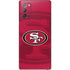 NFL San Francisco 49ers Double Vision Galaxy Note20 5G Skin