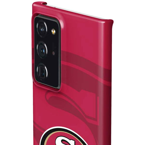 NFL San Francisco 49ers Double Vision Galaxy Note20 Ultra 5G Lite Case