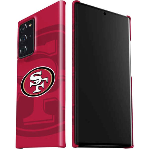NFL San Francisco 49ers Double Vision Galaxy Note20 Ultra 5G Lite Case
