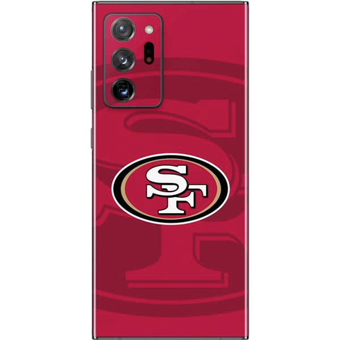 NFL San Francisco 49ers Double Vision Galaxy Note20 Ultra 5G Skin